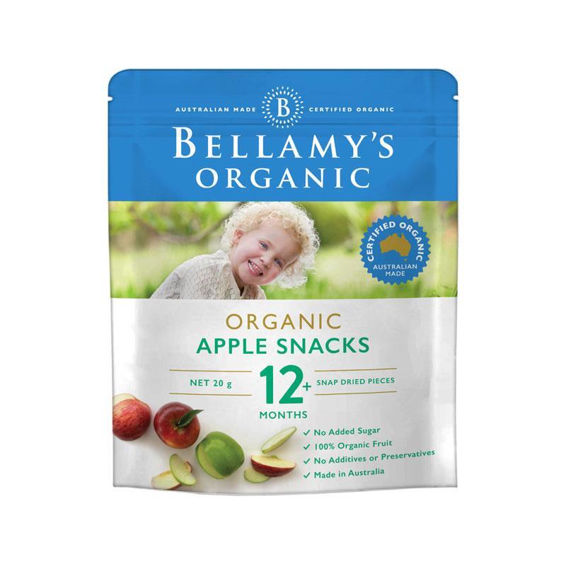 Bellamy's Organic Apple Snacks 20g - Vital Pharmacy Supplies