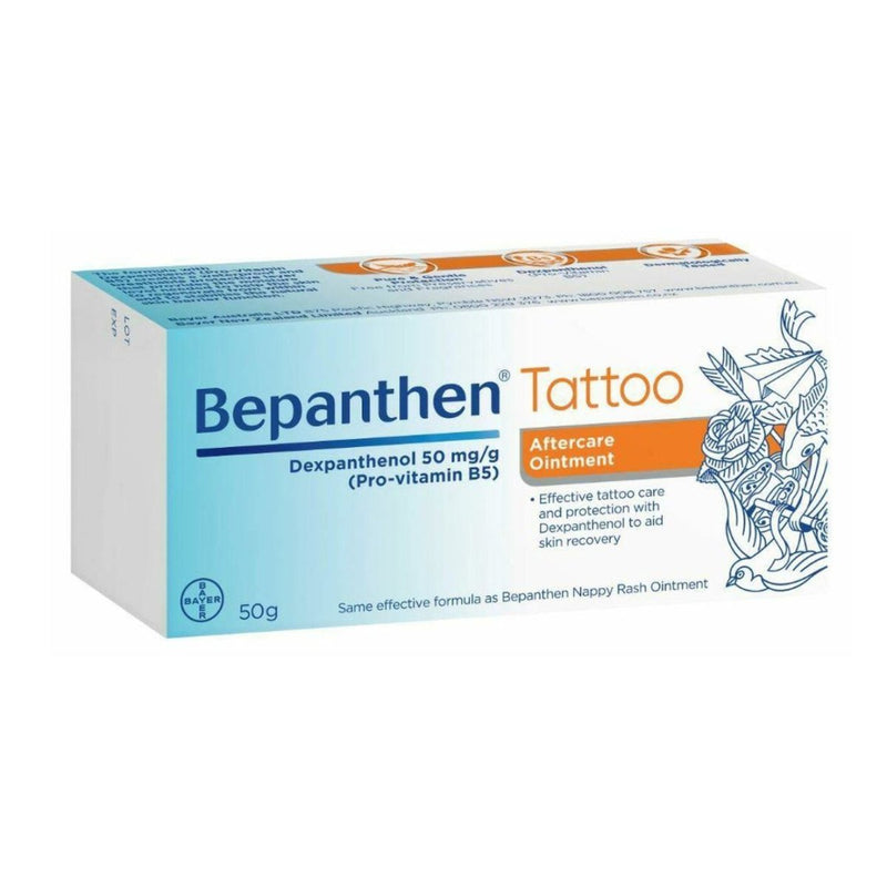 Bepanthen Tattoo Aftercare Ointment 50g - Clearance - Vital Pharmacy Supplies