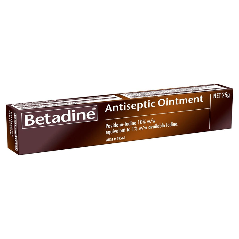 Betadine Antiseptic Ointment 25g - Vital Pharmacy Supplies