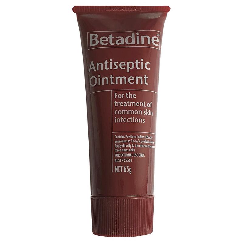 Betadine Antiseptic Ointment 65g - Vital Pharmacy Supplies