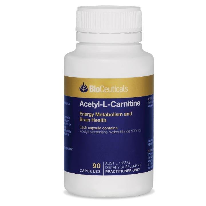 BioCeuticals Acetyl-L-Carnitine 90 Capsules - Vital Pharmacy Supplies