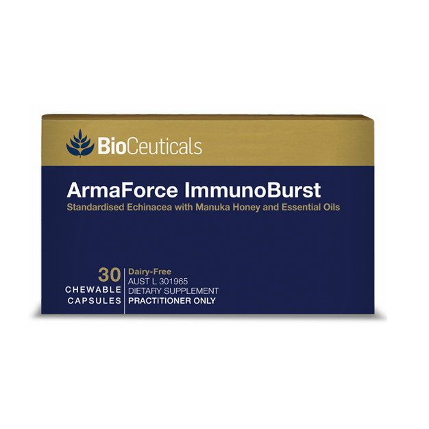 BioCeuticals ArmaForce ImmunoBurst 30 Chewable Capsules - Vital Pharmacy Supplies