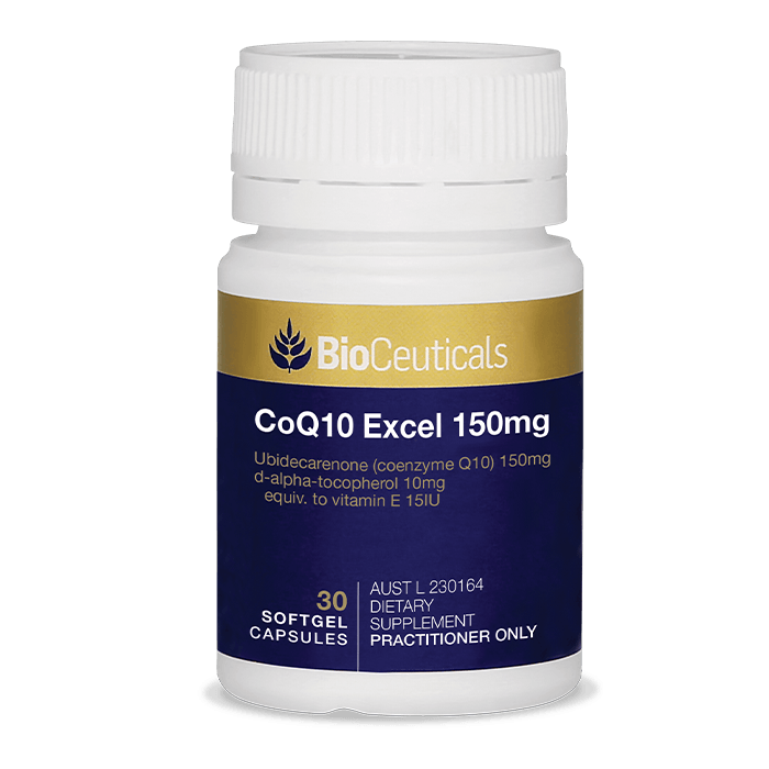 BioCeuticals CoQ10 Excel 150mg 30 Tablets - Vital Pharmacy Supplies
