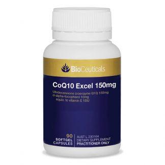 BioCeuticals CoQ10 Excel 150mg 90 Capsules - Vital Pharmacy Supplies