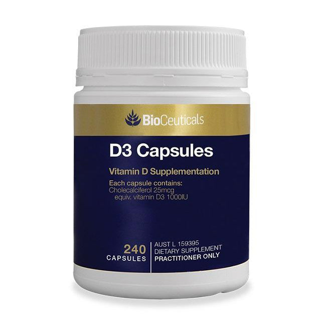 BioCeuticals D3 240 Capsules