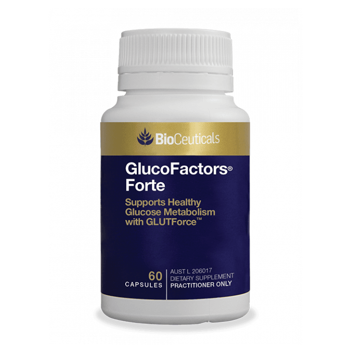 BioCeuticals GlucoFactors Forte 60 Capsules