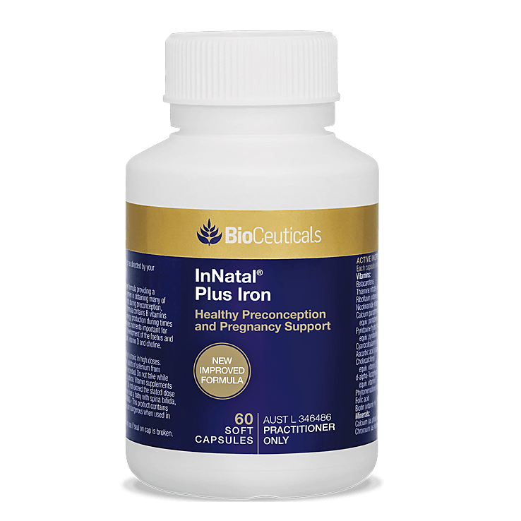 BioCeuticals InNatal Plus Iron 60 Capsules