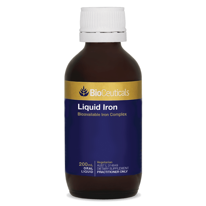 BioCeuticals Liquid Iron 200mL - Vital Pharmacy Supplies