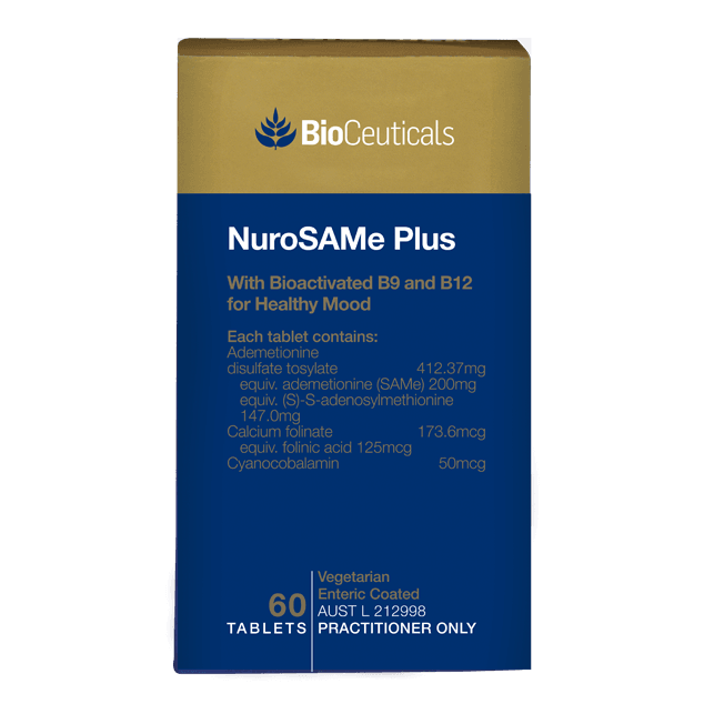 BioCeuticals NuroSAMe Plus 60 Tablets - Vital Pharmacy Supplies