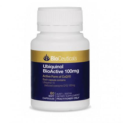 BioCeuticals Ubiquinol BioActive 100mg 60 Capsules