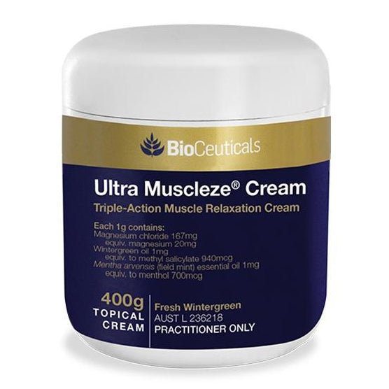 BioCeuticals Ultra Muscleze Cream 400g