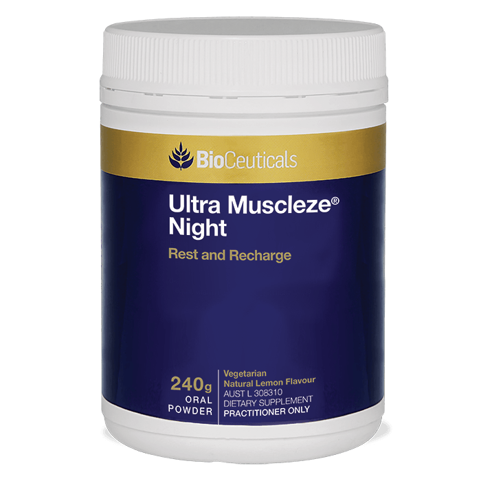 BioCeuticals Ultra Muscleze Night 240g - Vital Pharmacy Supplies