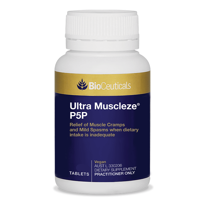 BioCeuticals Ultra Muscleze P5P 60 Tablets - Vital Pharmacy Supplies