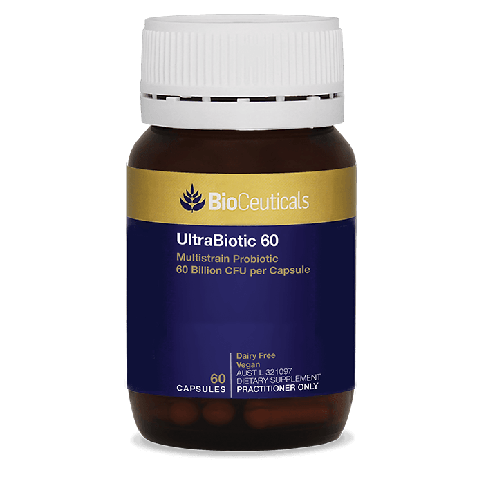 BioCeuticals UltraBiotic 60 60 Capsules - Vital Pharmacy Supplies