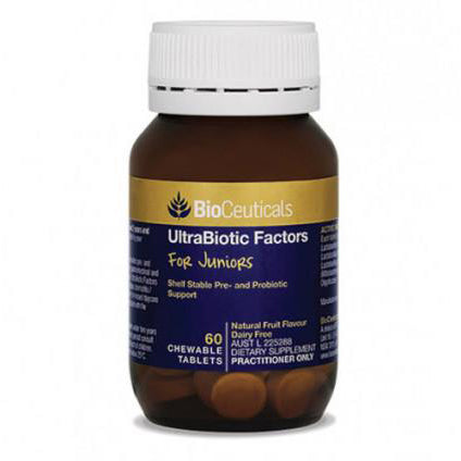 BioCeuticals UltraBiotic Factors for Juniors 60 Chewable Tablets
