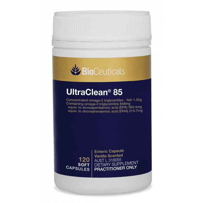 BioCeuticals UltraClean 85 120 Soft Capsules - Vital Pharmacy Supplies