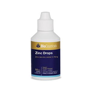 BioCeuticals Zinc Drops 50mL - Vital Pharmacy Supplies