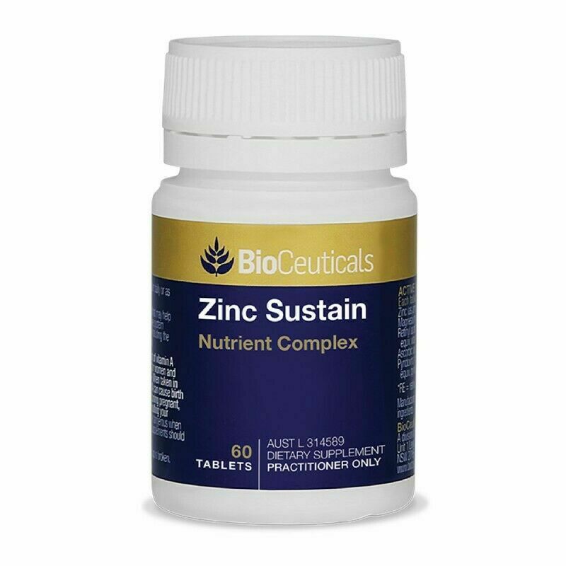 BioCeuticals Zinc Sustain 60 Tablets - Vital Pharmacy Supplies
