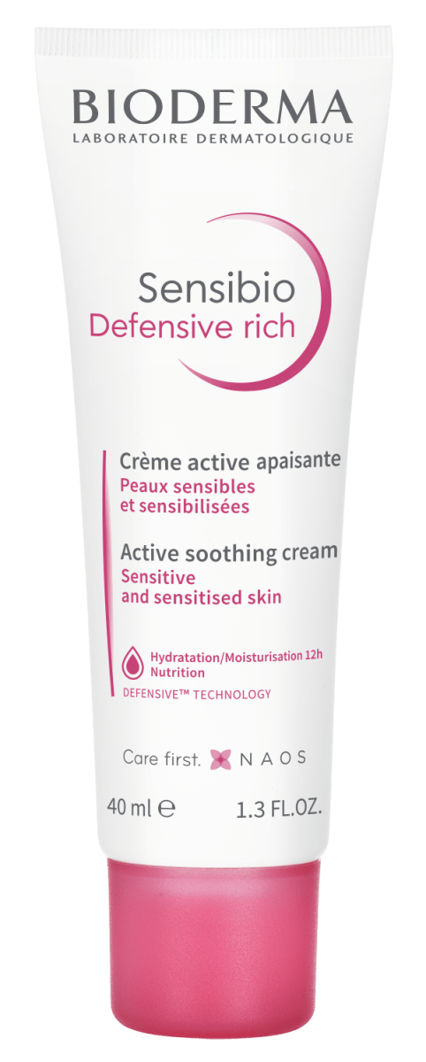 Bioderma Sensibio Defensive Rich Active Soothing Cream 40mL - Vital Pharmacy Supplies