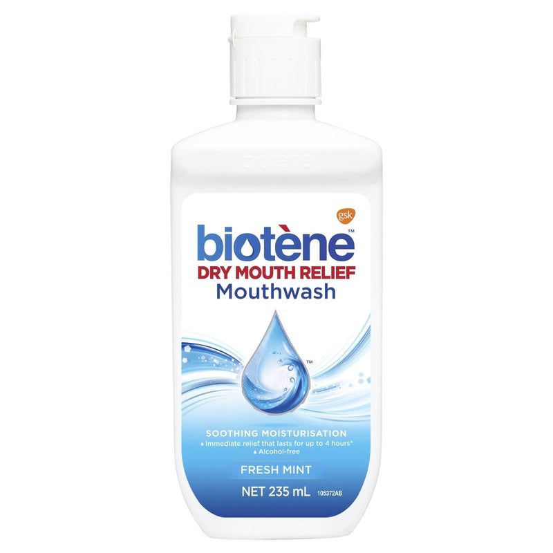 Biotene Dry Mouth Relief Mouthwash Fresh Mint 235mL - Vital Pharmacy Supplies