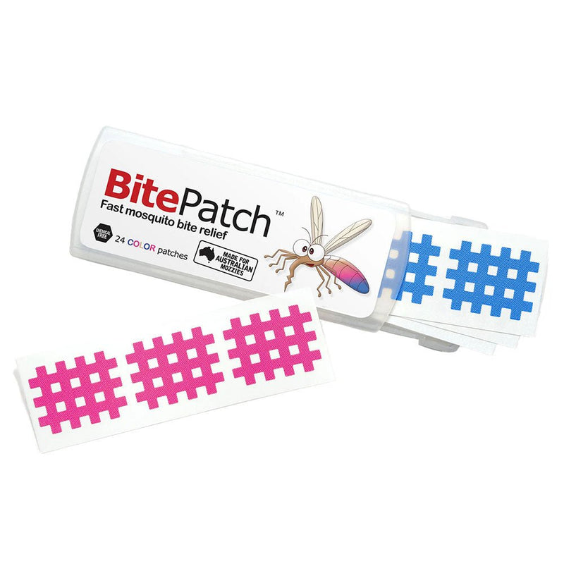 BitePatch Mosquito Bite Relief Colour Patch 24 Pack - Vital Pharmacy Supplies