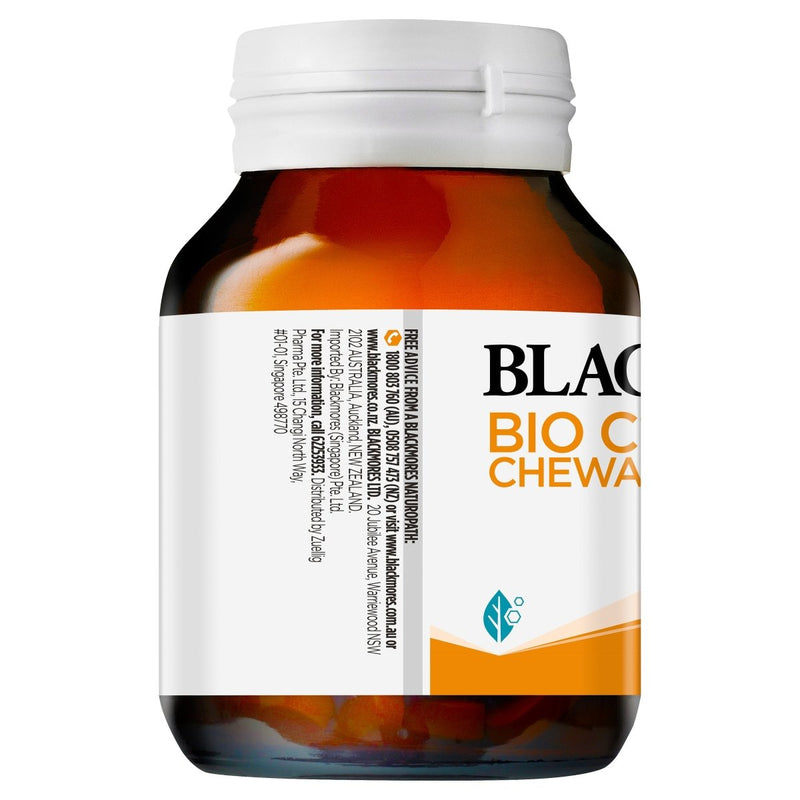 Blackmores Bio C 500mg Chewable 50 Tablets - Vital Pharmacy Supplies