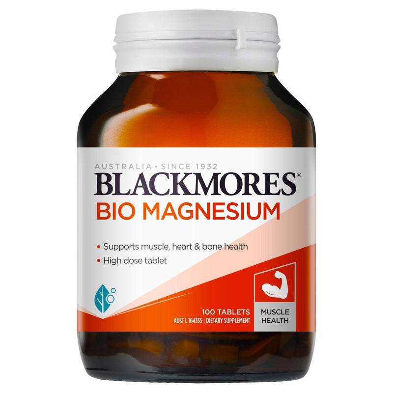 Blackmores Bio Magnesium 100 Tablets - Vital Pharmacy Supplies