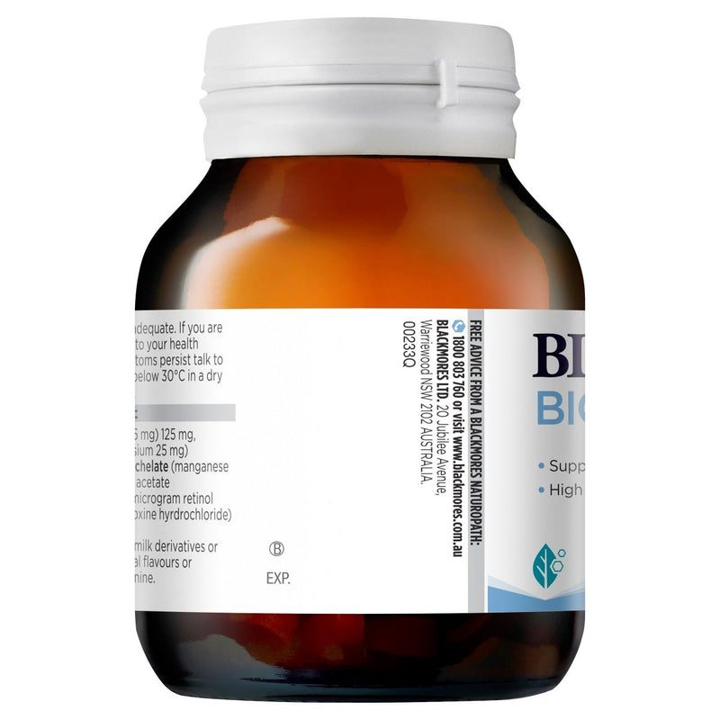 Blackmores Bio Zinc 168 Tablets - Vital Pharmacy Supplies