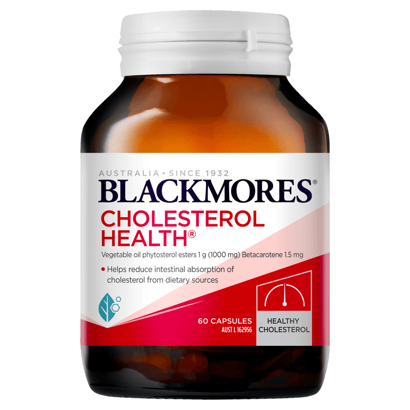 Blackmores Cholesterol Health 60 Capsules - Vital Pharmacy Supplies