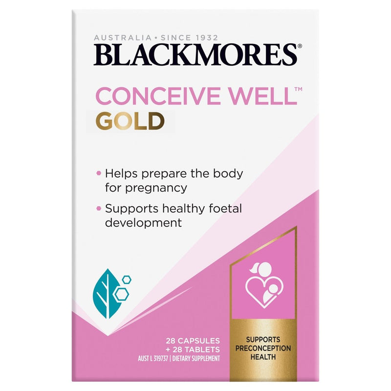 Blackmores Conceive Well Gold 56 Pack - Vital Pharmacy Supplies