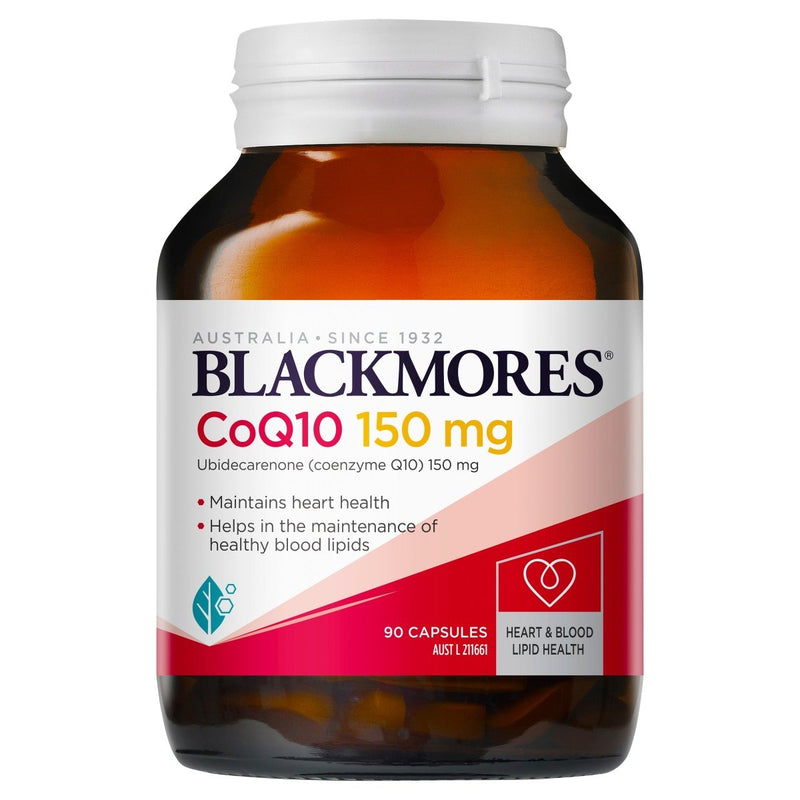 Blackmores CoQ10 150mg 90 Capsules - Vital Pharmacy Supplies