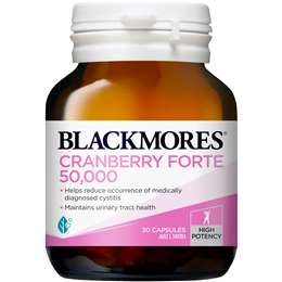 Blackmores Cranberry Forte 90 Capsules - Vital Pharmacy Supplies