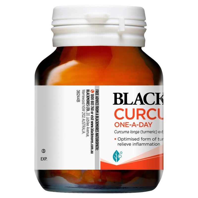 Blackmores Curcumin One-A-Day 30 Capsules - Vital Pharmacy Supplies