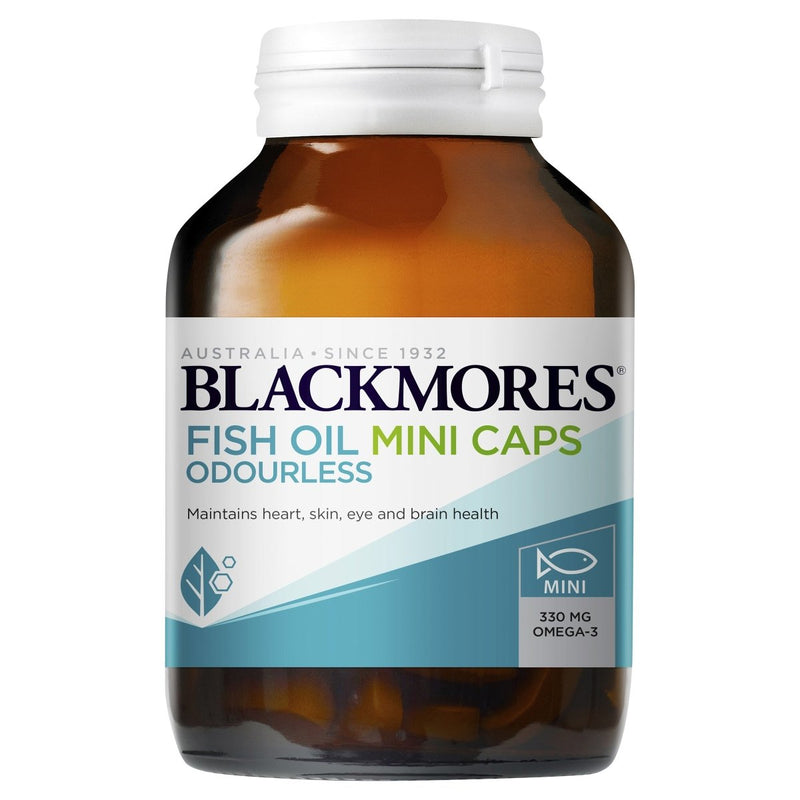Blackmores Fish Oil Mini Caps 200 Capsules - Vital Pharmacy Supplies