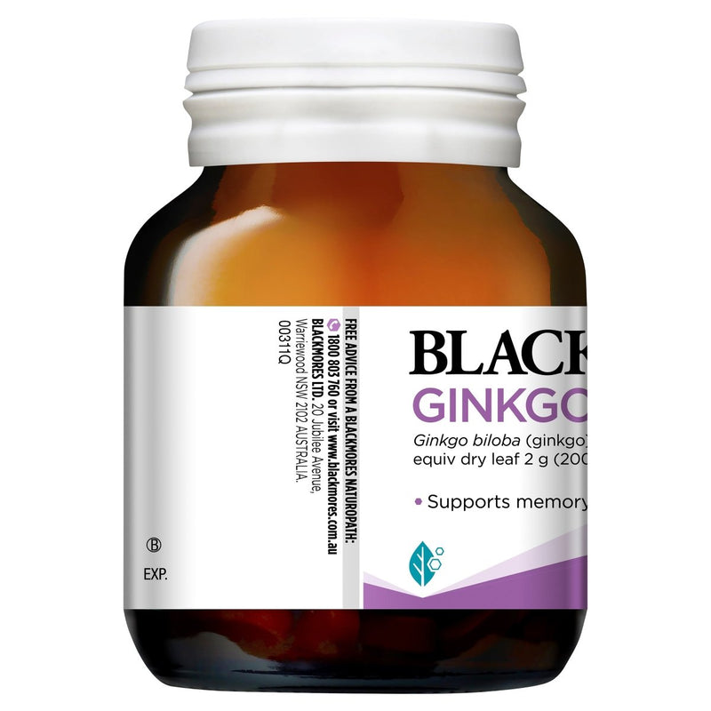 Blackmores Ginkgoforte 80 Tablets - Vital Pharmacy Supplies