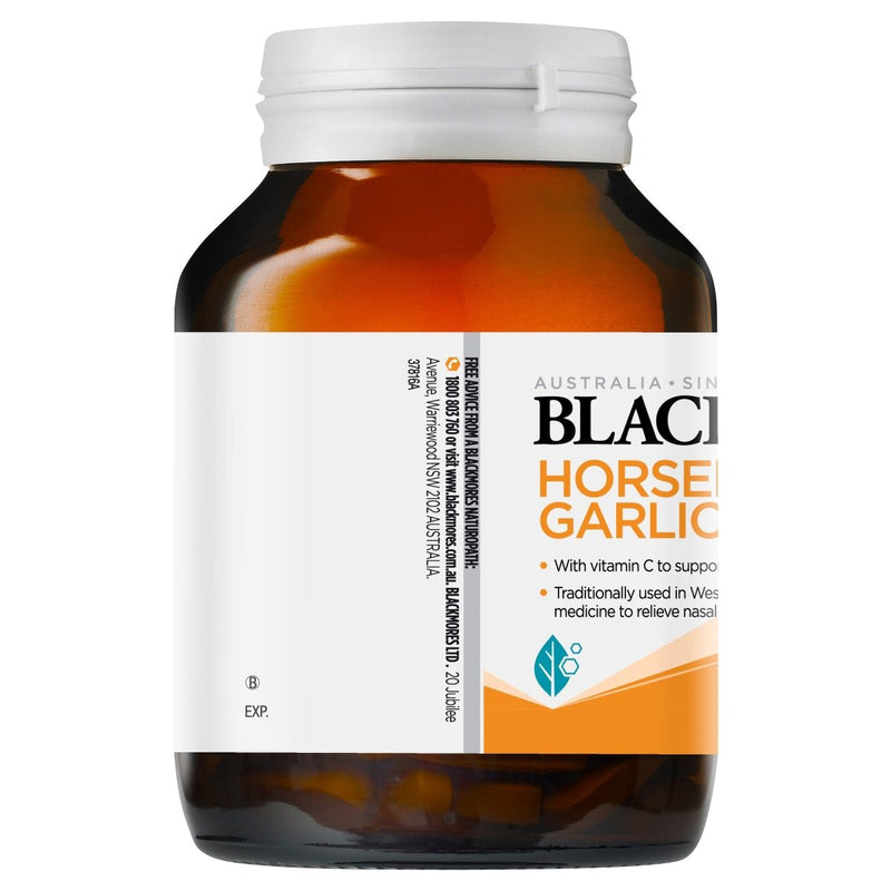 Blackmores Horseradish Garlic + C 90 Tablets - Vital Pharmacy Supplies