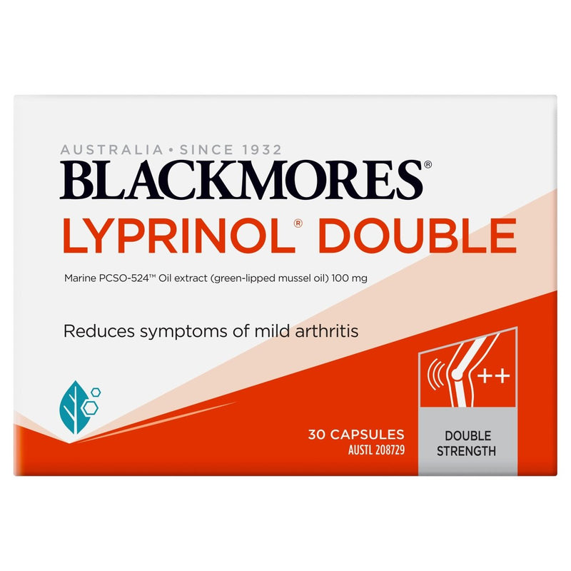 Blackmores Lyprinol Double 30 Capsules - Vital Pharmacy Supplies
