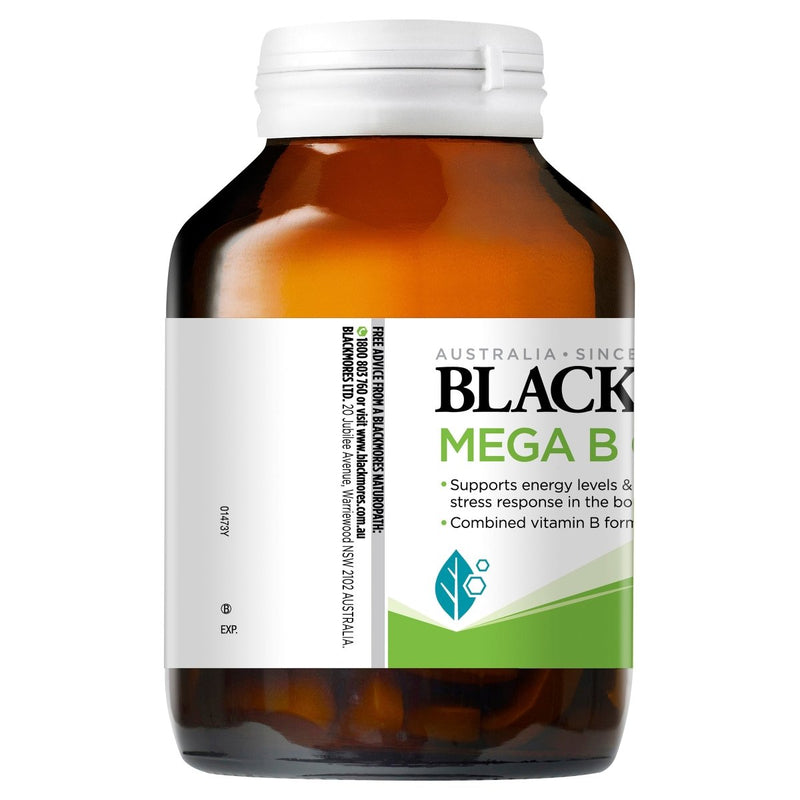 Blackmores Mega B Complex 200 Tablets - Vital Pharmacy Supplies