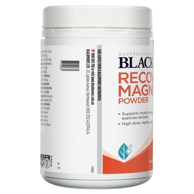 Blackmores Recovery Magnesium Powder 400g - Vital Pharmacy Supplies