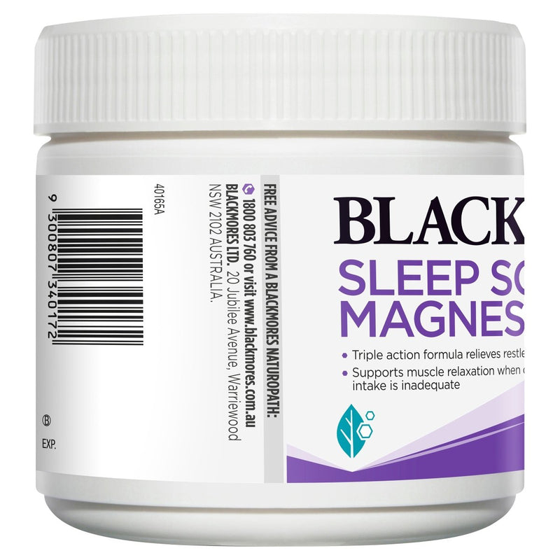 Blackmores Sleep Sound Magnesium 187.6g - Vital Pharmacy Supplies