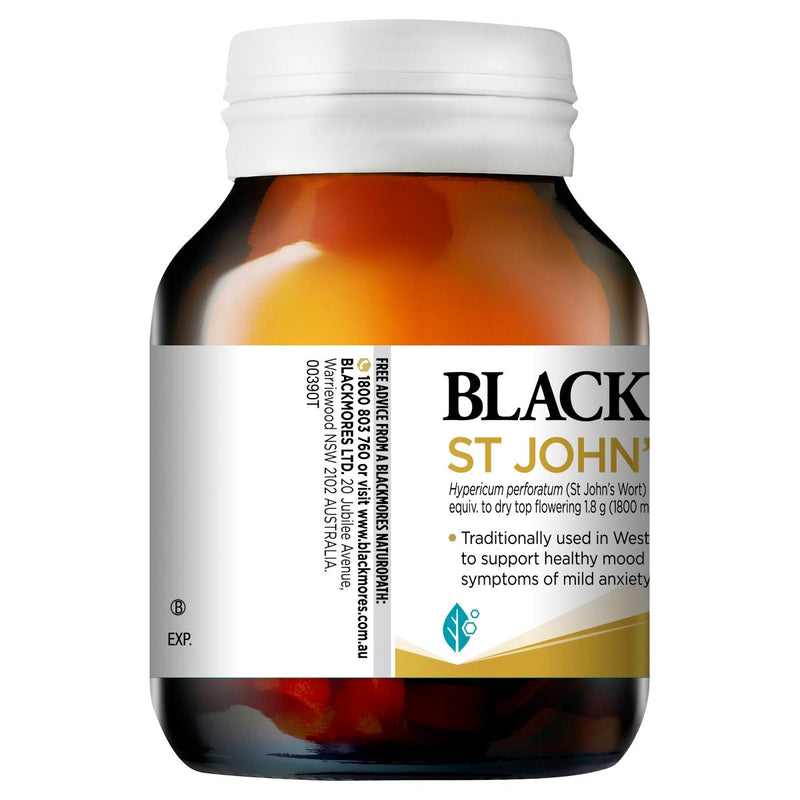 Blackmores St John's Wort 90 Tablets - Vital Pharmacy Supplies