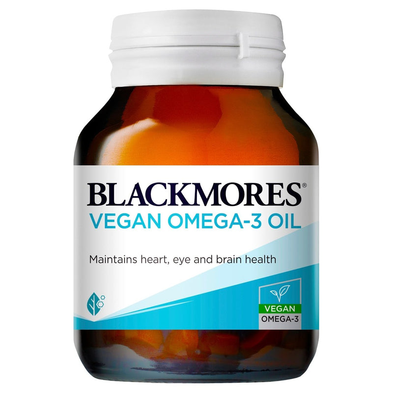 Blackmores Vegan Omega-3 Oil 60 Capsules - Vital Pharmacy Supplies