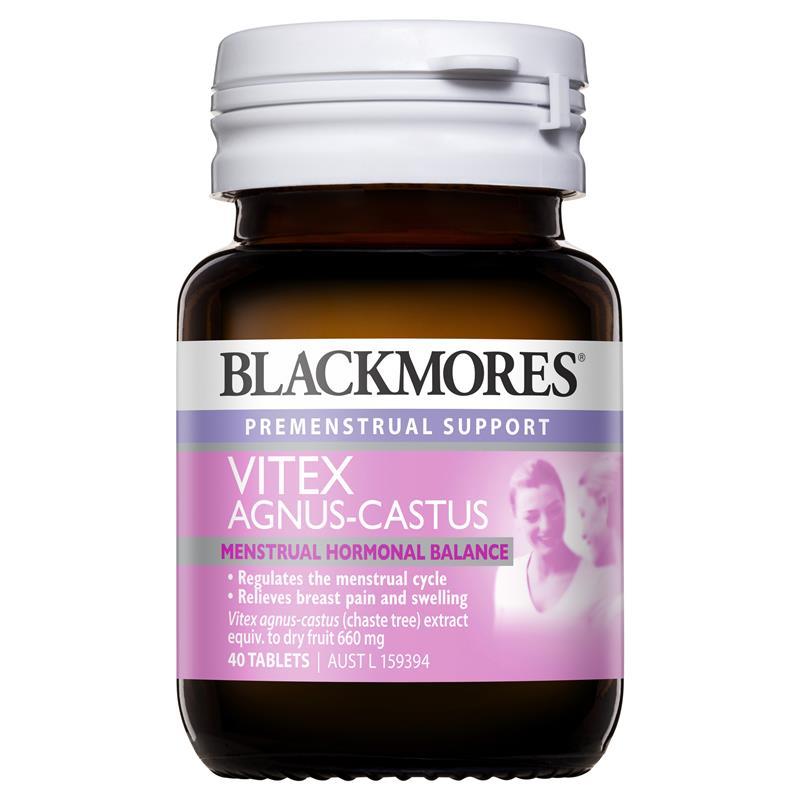 Blackmores Vitex Agnus-Castus 40 Tablets - Vital Pharmacy Supplies