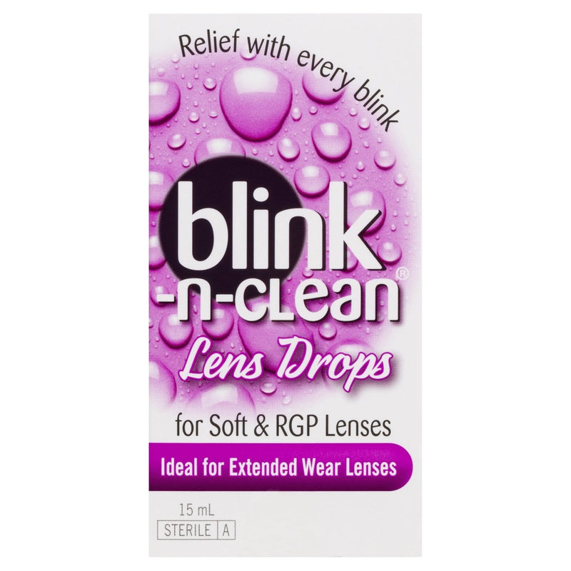 Blink-N-Clean Lens Drops 15mL - Vital Pharmacy Supplies