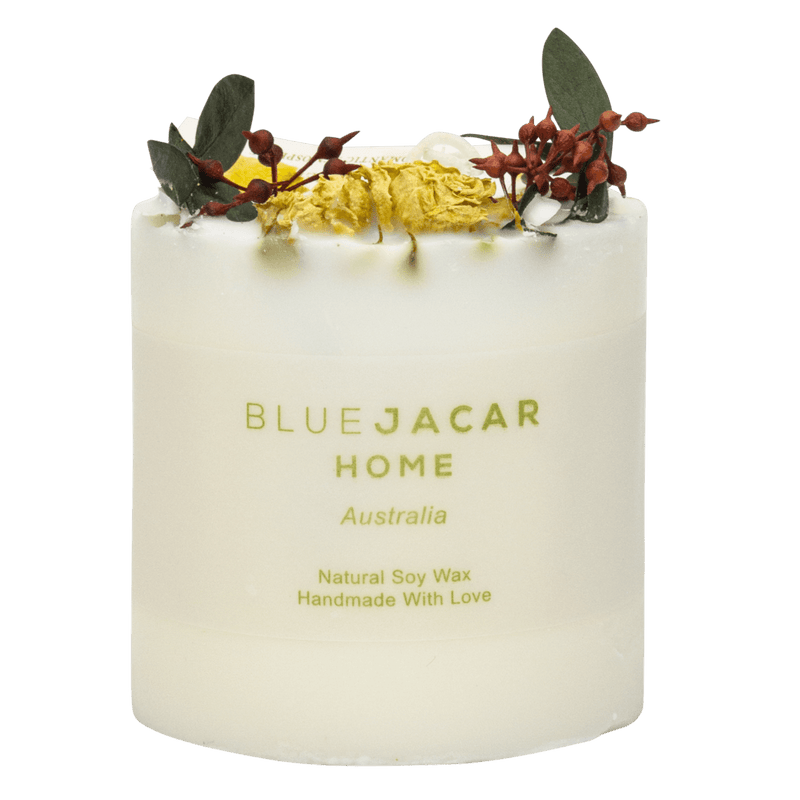 Blue Jacar Dried Flower Scented Candle Monet’s Garden - Vital Pharmacy Supplies