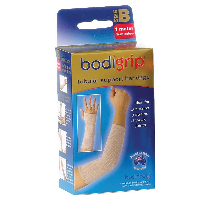 Bodigrip Tubular Support Bandage Size B 6.5cm x 1m - Vital Pharmacy Supplies
