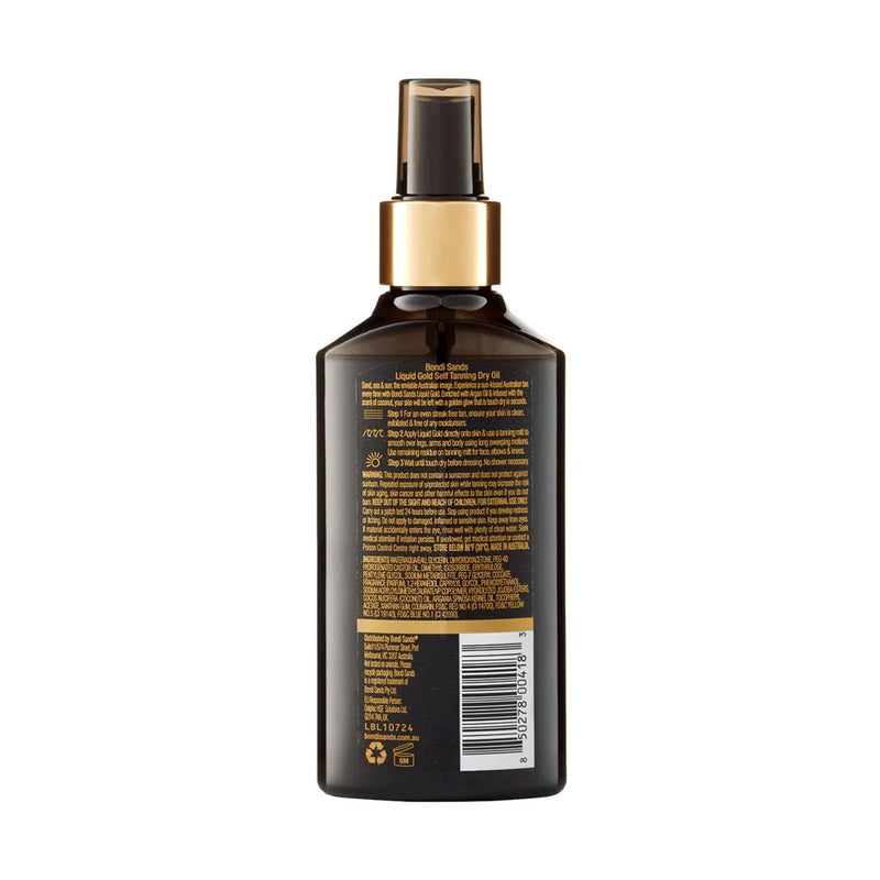 Bondi Sands Liquid Gold Self Tanning Dry-Oil 150mL - Vital Pharmacy Supplies