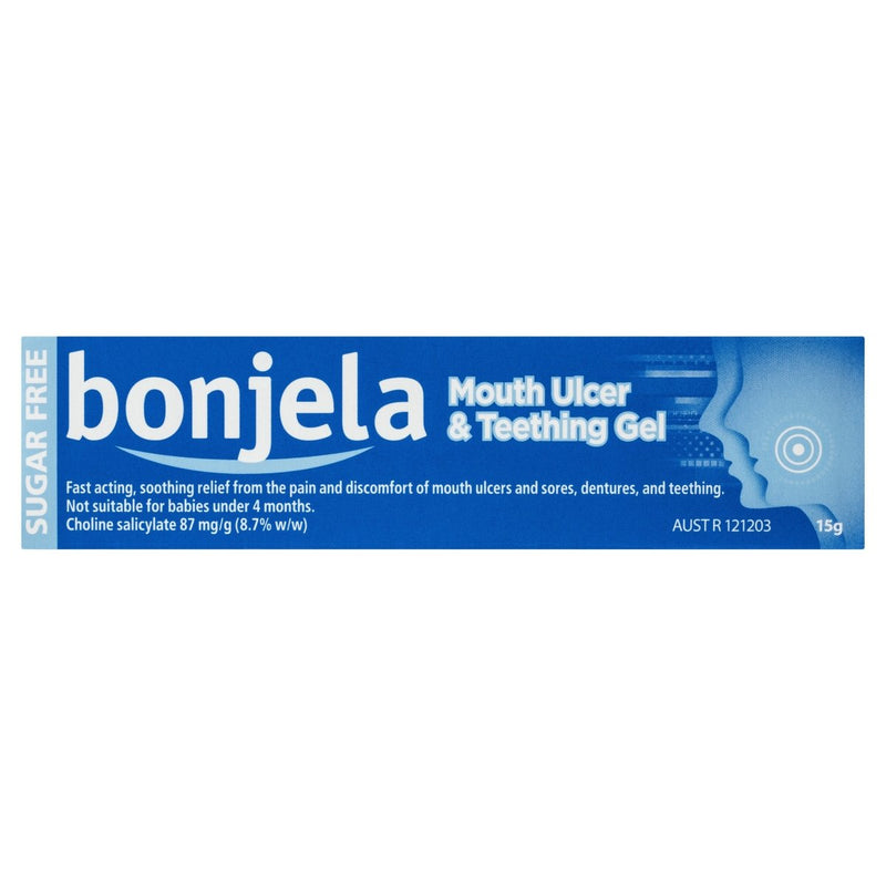 Bonjela Mouth Ulcer and Teething Gel 15g - Vital Pharmacy Supplies