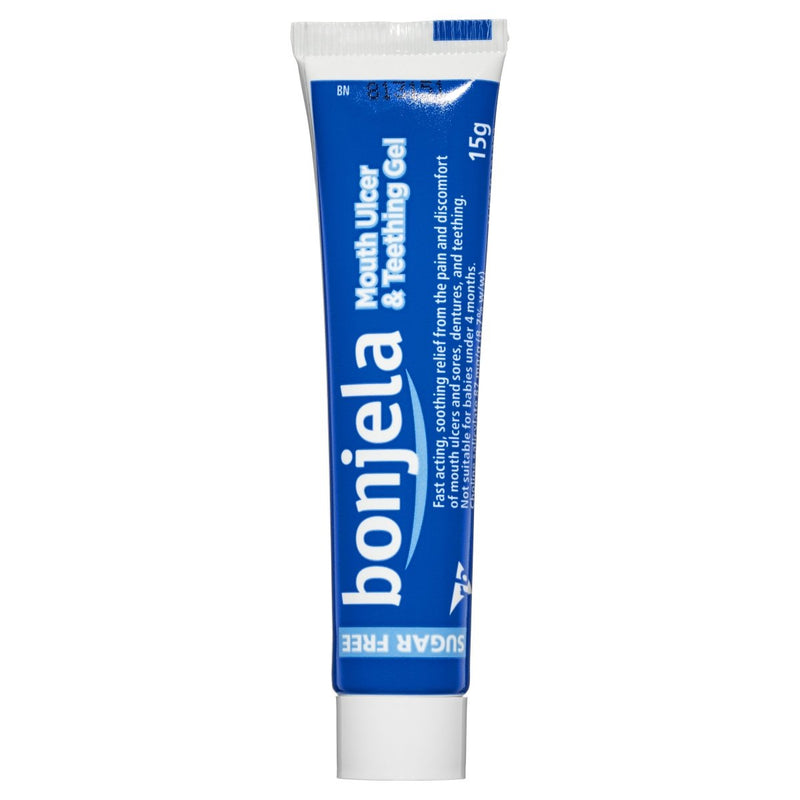 Bonjela Mouth Ulcer and Teething Gel 15g - Vital Pharmacy Supplies