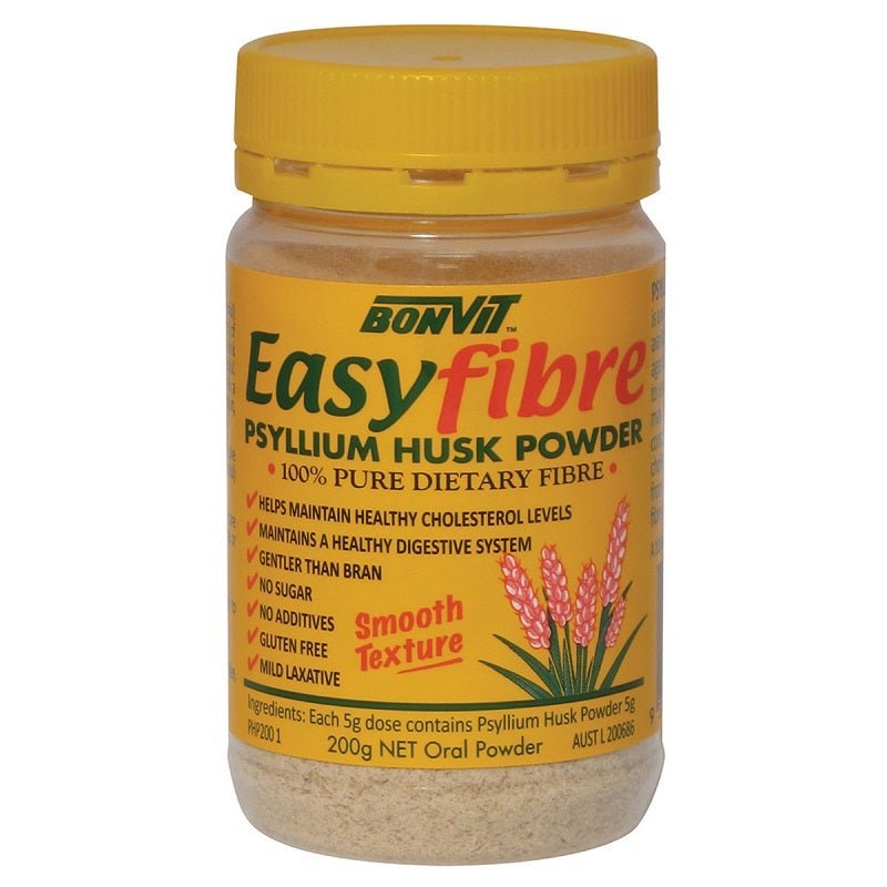 Bonvit Easyfibre Psyllium Husk Powder 200g - Vital Pharmacy Supplies